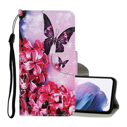 Colored Drawing Pattern Horizontal Flip Leather Case with Holder & Card Slots & Wallet & Lanyard