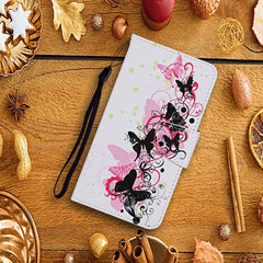 Colored Drawing Pattern Horizontal Flip Leather Case with Holder & Card Slots & Wallet & Lanyard, For Samsung Galaxy A72 5G / 4G