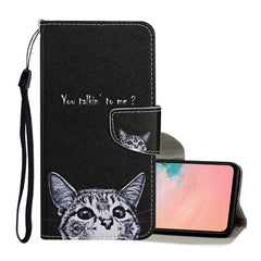 Colored Drawing Pattern Horizontal Flip Leather Case with Holder & Card Slots & Wallet & Lanyard, For Samsung Galaxy A72 5G / 4G