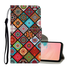 Colored Drawing Pattern Horizontal Flip Leather Case with Holder & Card Slots & Wallet & Lanyard, For Samsung Galaxy A72 5G / 4G