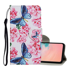 Colored Drawing Pattern Horizontal Flip Leather Case with Holder & Card Slots & Wallet & Lanyard, For Samsung Galaxy A72 5G / 4G