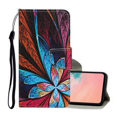 Colored Drawing Pattern Horizontal Flip Leather Case with Holder & Card Slots & Wallet & Lanyard, For Samsung Galaxy A72 5G / 4G