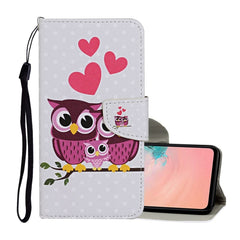 Colored Drawing Pattern Horizontal Flip Leather Case with Holder & Card Slots & Wallet & Lanyard, For Samsung Galaxy A72 5G / 4G