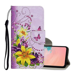 Colored Drawing Pattern Horizontal Flip Leather Case with Holder & Card Slots & Wallet & Lanyard, For Samsung Galaxy A72 5G / 4G