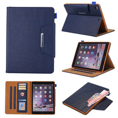 For iPad 10.2 inch Business Style Horizontal Flip Leather Case with Holder & Card Slot & Photo Frame & Wallet