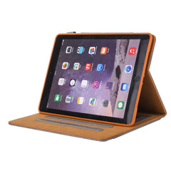 For iPad 10.2 inch Business Style Horizontal Flip Leather Case with Holder & Card Slot & Photo Frame & Wallet