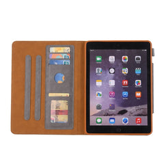 For iPad 10.2 inch Business Style Horizontal Flip Leather Case with Holder & Card Slot & Photo Frame & Wallet