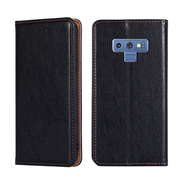 PU + TPU Gloss Oil Solid Color Magnetic Horizontal Flip Leather Case with Holder & Card Slot & Wallet, For Samsung Galaxy Note9, For Samsung Galaxy Note10, For Samsung Galaxy Note10+, For Samsung Galaxy Note10 Lite