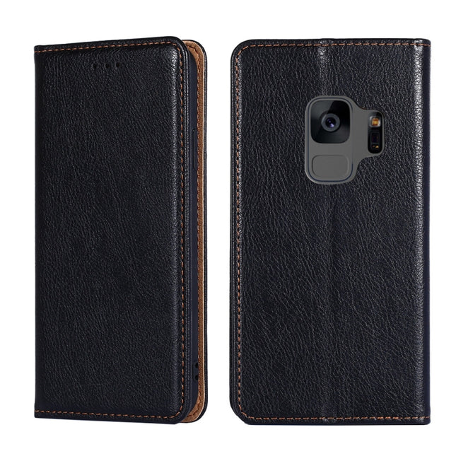 PU + TPU Gloss Oil Solid Color Magnetic Horizontal Flip Leather Case with Holder & Card Slot & Wallet, For Samsung Galaxy S9, For Samsung Galaxy S9+, For Samsung Galaxy S10, For Samsung Galaxy S10 5G