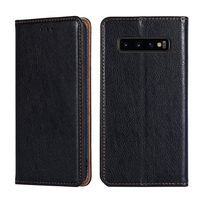 PU + TPU Gloss Oil Solid Color Magnetic Horizontal Flip Leather Case with Holder & Card Slot & Wallet, For Samsung Galaxy S10+, For Samsung Galaxy S10e, For Samsung Galaxy S20, For Samsung Galaxy S20+