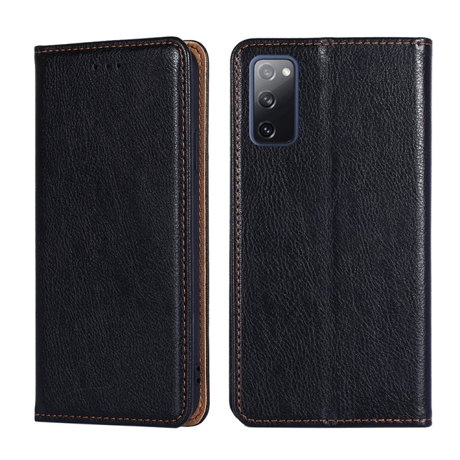 PU + TPU Gloss Oil Solid Color Magnetic Horizontal Flip Leather Case with Holder & Card Slot & Wallet, For Samsung Galaxy S20 FE, For Samsung Galaxy S20 Ultra, For Samsung Galaxy S21 5G, For Samsung Galaxy S21+ 5G
