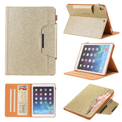 For iPad 10.2 inch Glitter Powder Horizontal Flip Leather Case with Holder & Card Slot & Photo Frame & Wallet, For iPad 10.2 2021 / 2020 / 2019