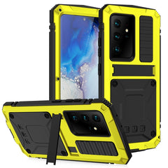 R-JUST Shockproof Waterproof Dust-proof Metal + Silicone Protective Case with Holder, For Samsung Galaxy S21 5G, For Samsung Galaxy S21+ 5G, For Samsung Galaxy S21 Ultra 5G