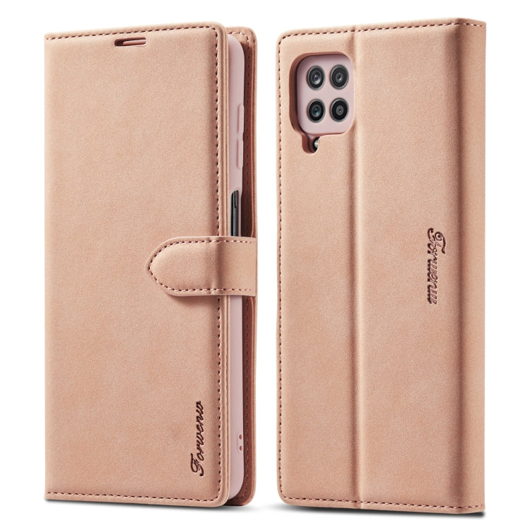 Forwenw F1 Series Matte Strong Magnetism Horizontal Flip Leather Case with Holder & Card Slots & Wallet & Photo Frame, For Samsung Galaxy A12, For Samsung Galaxy A32 5G, For Samsung Galaxy S21 5G, For Samsung Galaxy S21+ 5G�����������������������������...