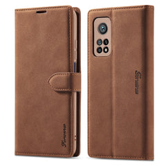 Forwenw F1 Series Matte Strong Magnetism Horizontal Flip Leather Case with Holder & Card Slots & Wallet & Photo Frame, For Xiaomi Mi 10T Pro