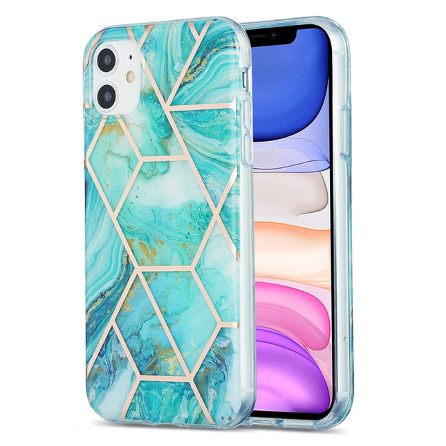 3D Galvanik Marmor Muster TPU Schutzhülle, Für iPhone 11, Für iPhone 11 Pro, Für iPhone 11 Pro Max, Für iPhone 12 mini, Für iPhone 12 / 12 Pro