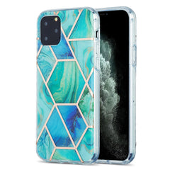 3D Electroplating Marble Pattern TPU Protective Case, For iPhone 11, For iPhone 11 Pro, For iPhone 11 Pro Max, For iPhone 12 mini, For iPhone 12 / 12 Pro