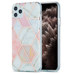 3D Electroplating Marble Pattern TPU Protective Case, For iPhone 11, For iPhone 11 Pro, For iPhone 11 Pro Max, For iPhone 12 mini, For iPhone 12 / 12 Pro