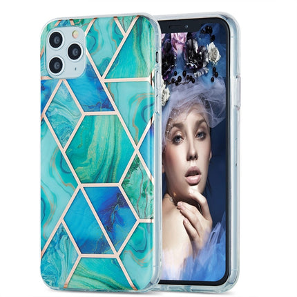 3D Electroplating Marble Pattern TPU Protective Case, For iPhone 11, For iPhone 11 Pro, For iPhone 11 Pro Max, For iPhone 12 mini