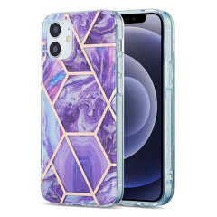 3D Electroplating Marble Pattern TPU Protective Case, For iPhone 11, For iPhone 11 Pro, For iPhone 11 Pro Max, For iPhone 12 mini, For iPhone 12 / 12 Pro