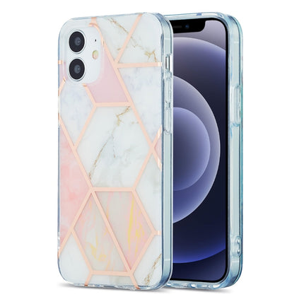 3D Electroplating Marble Pattern TPU Protective Case, For iPhone 11, For iPhone 11 Pro, For iPhone 11 Pro Max, For iPhone 12 mini