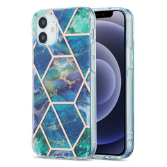 3D Galvanik Marmor Muster TPU Schutzhülle, Für iPhone 11, Für iPhone 11 Pro, Für iPhone 11 Pro Max, Für iPhone 12 mini, Für iPhone 12 / 12 Pro