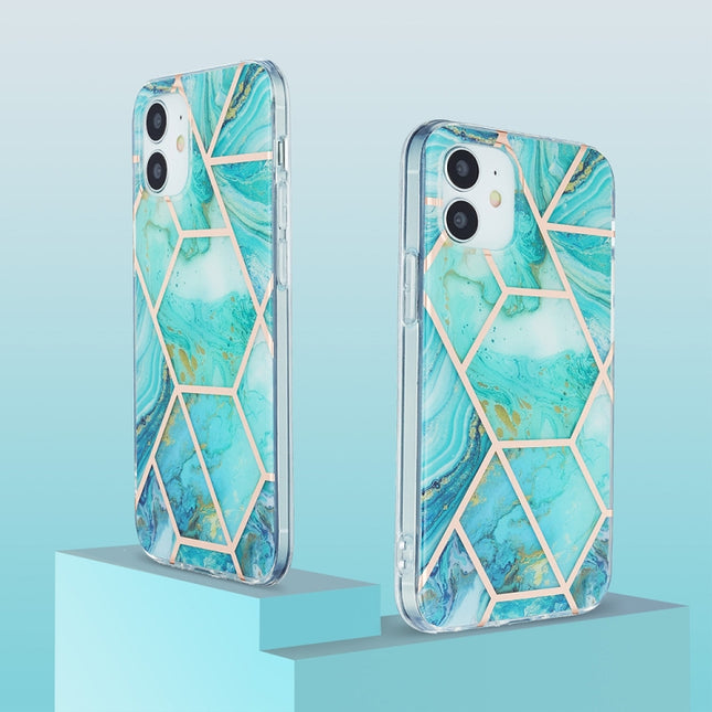 Funda protectora de TPU con patrón de mármol galvanizado 3D, para iPhone 12 Pro Max, para iPhone XS / X, para iPhone XR, para iPhone XS Max