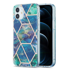 3D Electroplating Marble Pattern TPU Protective Case, For iPhone 12 Pro Max, For iPhone XS / X, For iPhone XR, For iPhone XS Max