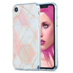 3D Electroplating Marble Pattern TPU Protective Case, For iPhone 12 Pro Max, For iPhone XS / X, For iPhone XR, For iPhone XS Max