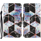 For Samsung Galaxy A02s / Black Marble