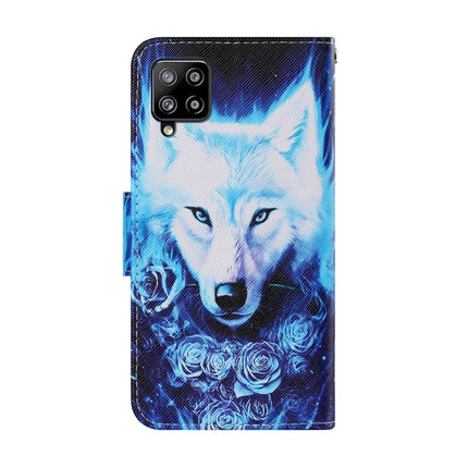 Coloured Drawing Pattern Horizontal Flip PU Leather Case with Holder & Card Slots & Wallet & Lanyard, For Samsung Galaxy A12