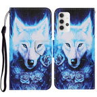 For Samsung Galaxy A32 5G / Rose Wolf