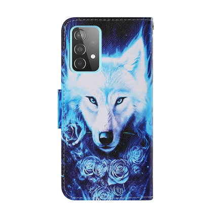 Coloured Drawing Pattern Horizontal Flip PU Leather Case with Holder & Card Slots & Wallet & Lanyard, For Samsung Galaxy A52 5G / 4G, For Samsung Galaxy A72 5G