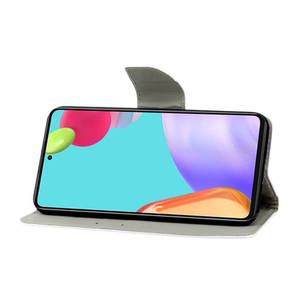 Coloured Drawing Pattern Horizontal Flip PU Leather Case with Holder & Card Slots & Wallet & Lanyard, For Samsung Galaxy A52 5G / 4G, For Samsung Galaxy A72 5G