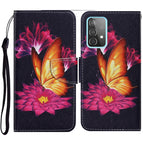 For Samsung Galaxy A52 5G / 4G / Big Golden Butterfly