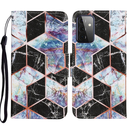 Coloured Drawing Pattern Horizontal Flip PU Leather Case with Holder & Card Slots & Wallet & Lanyard, For Samsung Galaxy A72 5G / 4G, For Samsung Galaxy S21 5G