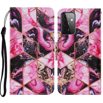 Coloured Drawing Pattern Horizontal Flip PU Leather Case with Holder & Card Slots & Wallet & Lanyard, For Samsung Galaxy A72 5G / 4G, For Samsung Galaxy S21 5G