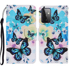 For Samsung Galaxy A72 5G / 4G / Purple Butterfly
