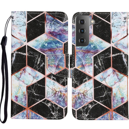 Coloured Drawing Pattern Horizontal Flip PU Leather Case with Holder & Card Slots & Wallet & Lanyard, For Samsung Galaxy A72 5G / 4G, For Samsung Galaxy S21 5G