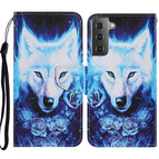For Samsung Galaxy S21+ 5G / Rose Wolf