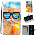 For iPhone 12 Pro Max / Cat Drinking Soda