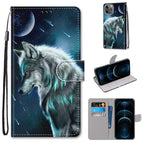 For iPhone 12 Pro Max / Contemplative Wolf