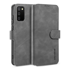 DG.MING Retro Oil Side Horizontal Flip Leather Case with Holder & Card Slots & Wallet, For samsung Galaxy A02s, For samsung Galaxy A12, For samsung Galaxy A32 5G, For samsung Galaxy A52 5G / 4G