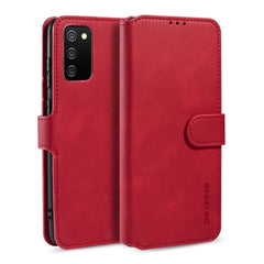 DG.MING Retro Oil Side Horizontal Flip Leather Case with Holder & Card Slots & Wallet, For samsung Galaxy A02s, For samsung Galaxy A12, For samsung Galaxy A32 5G, For samsung Galaxy A52 5G / 4G