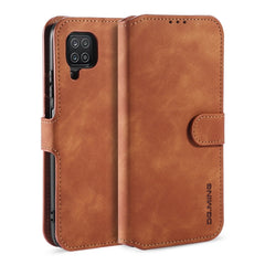 DG.MING Retro Oil Side Horizontal Flip Leather Case with Holder & Card Slots & Wallet, For samsung Galaxy A02s, For samsung Galaxy A12, For samsung Galaxy A32 5G, For samsung Galaxy A52 5G / 4G