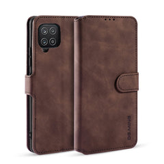 DG.MING Retro Oil Side Horizontal Flip Leather Case with Holder & Card Slots & Wallet, For samsung Galaxy A02s, For samsung Galaxy A12, For samsung Galaxy A32 5G, For samsung Galaxy A52 5G / 4G