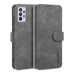 DG.MING Retro Oil Side Horizontal Flip Leather Case with Holder & Card Slots & Wallet, For samsung Galaxy A02s, For samsung Galaxy A12, For samsung Galaxy A32 5G, For samsung Galaxy A52 5G / 4G