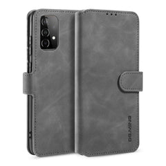 DG.MING Retro Oil Side Horizontal Flip Leather Case with Holder & Card Slots & Wallet, For samsung Galaxy A02s, For samsung Galaxy A12, For samsung Galaxy A32 5G, For samsung Galaxy A52 5G / 4G