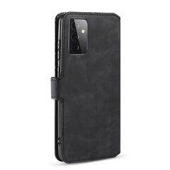 DG.MING Retro Oil Side Horizontal Flip Leather Case with Holder & Card Slots & Wallet, For samsung Galaxy A72 5G / 4G