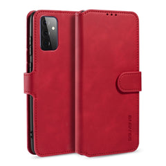 DG.MING Retro Oil Side Horizontal Flip Leather Case with Holder & Card Slots & Wallet, For samsung Galaxy A72 5G / 4G